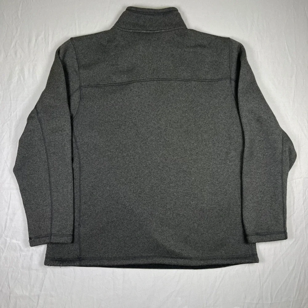 The North Face Gordon Lyons Pullover Mens XL Grey‎ 1/4 Zip Sweater Fleece